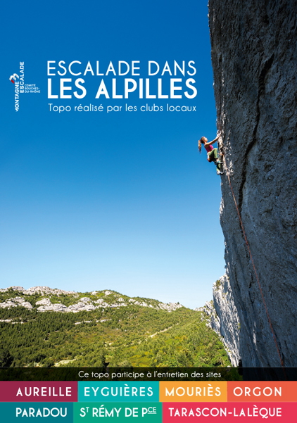 Couverture du topo des Alpilles